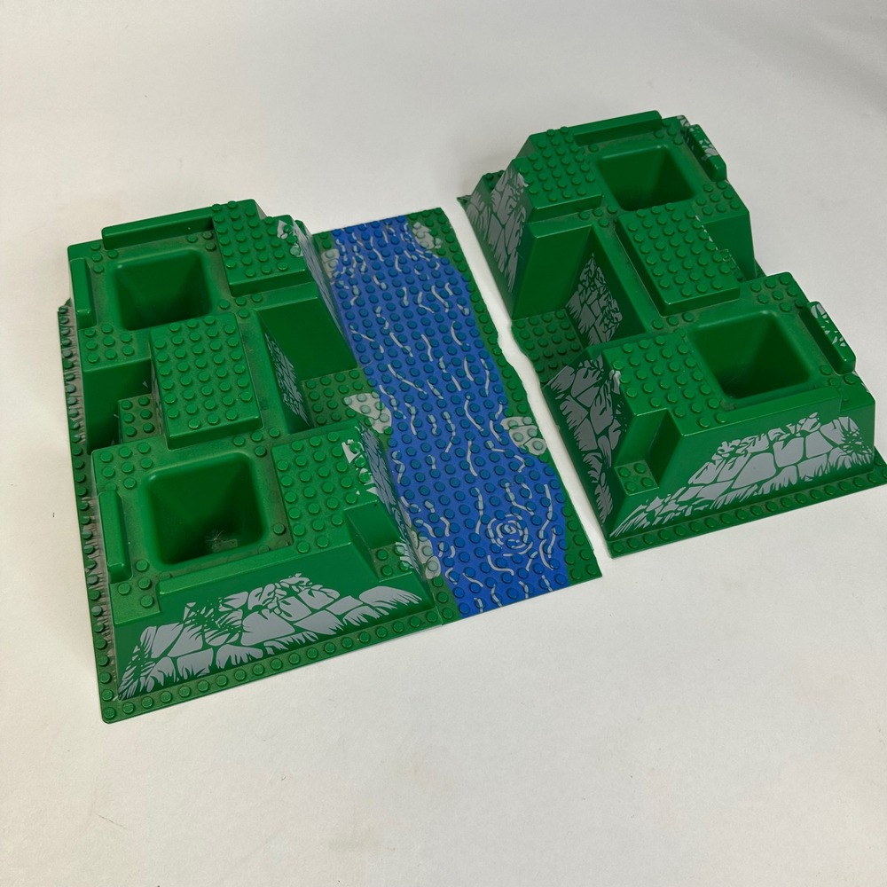 RARE LEGO Adventurers Baseplate 30271 Amazon Ancient Ruins 5986 Platform 1999